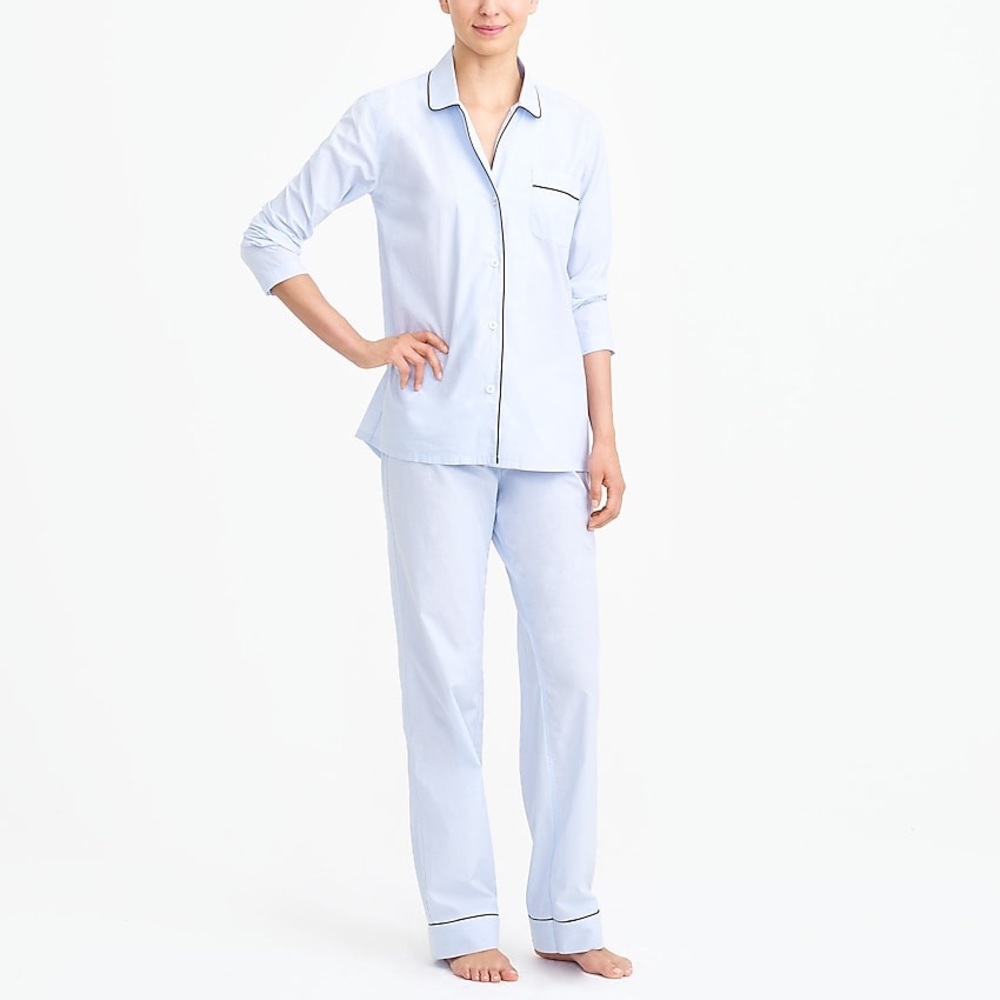 J Crew Long Sleeve Pajama Set
